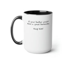 Load image into Gallery viewer, Two-Tone Coffee Mugs, 15oz