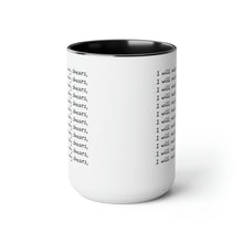 Load image into Gallery viewer, Two-Tone Coffee Mugs, 15oz