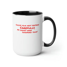 Load image into Gallery viewer, Two-Tone Coffee Mugs, 15oz